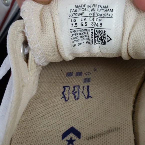 EUC CTAS Shoreline Low Top Sneaker kicks (7.5W; 5.5M) Converse ☆ - Picture 6 of 7